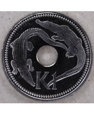 Папуа - Новая Гвинея 1 кина 2004 UNC арт. 3726